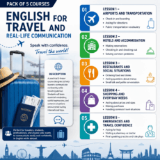 English courses for travel