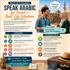 5 online Arabic courses for travel and real-life situations