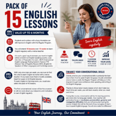 15-lesson course - English Regular Program