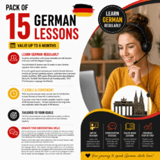 15-lesson course - German Regular Program