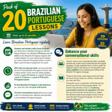 20-lesson course - Brazilian Portuguese Regular Program