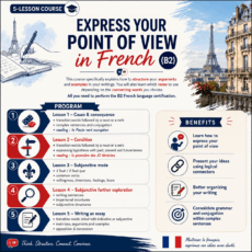 5-lesson course - Express your point of view (B2)