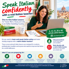 10-lesson course - Speak Italian confidently